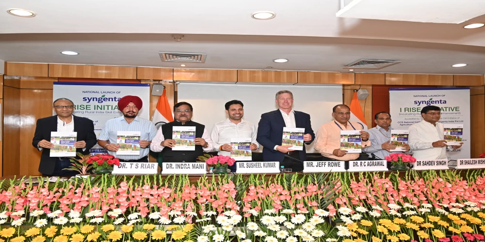 Global CEO Syngenta, Jeff Rowe applauds India’s agricultural growth, sees global leadership potential Global CEO Syngenta, Jeff Rowe applauds India’s agricultural growth, sees global leadership potential